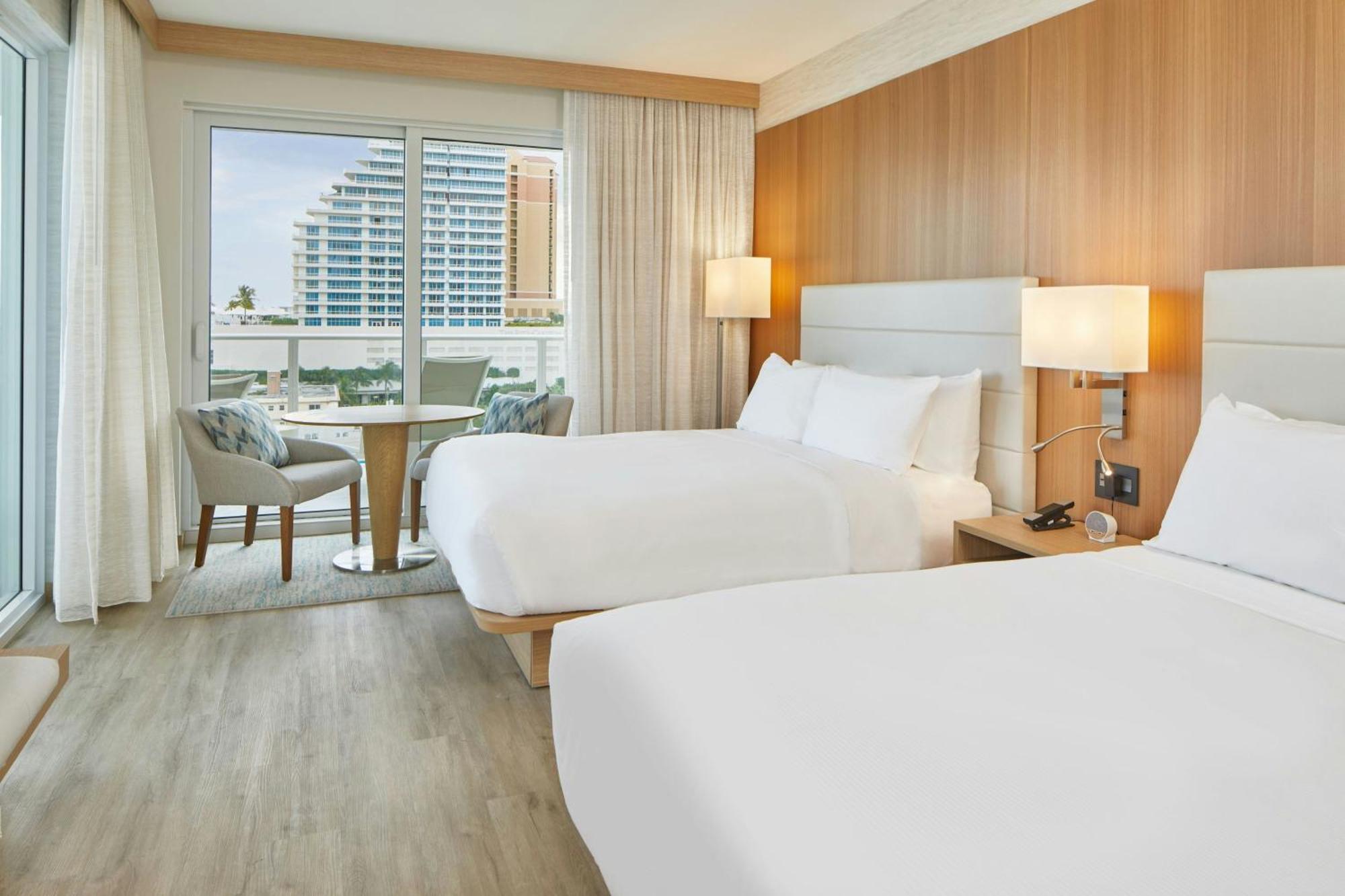 Queen Room Two Queen Beds Oceanfront View Wraparound Balcony Hearing Accessible