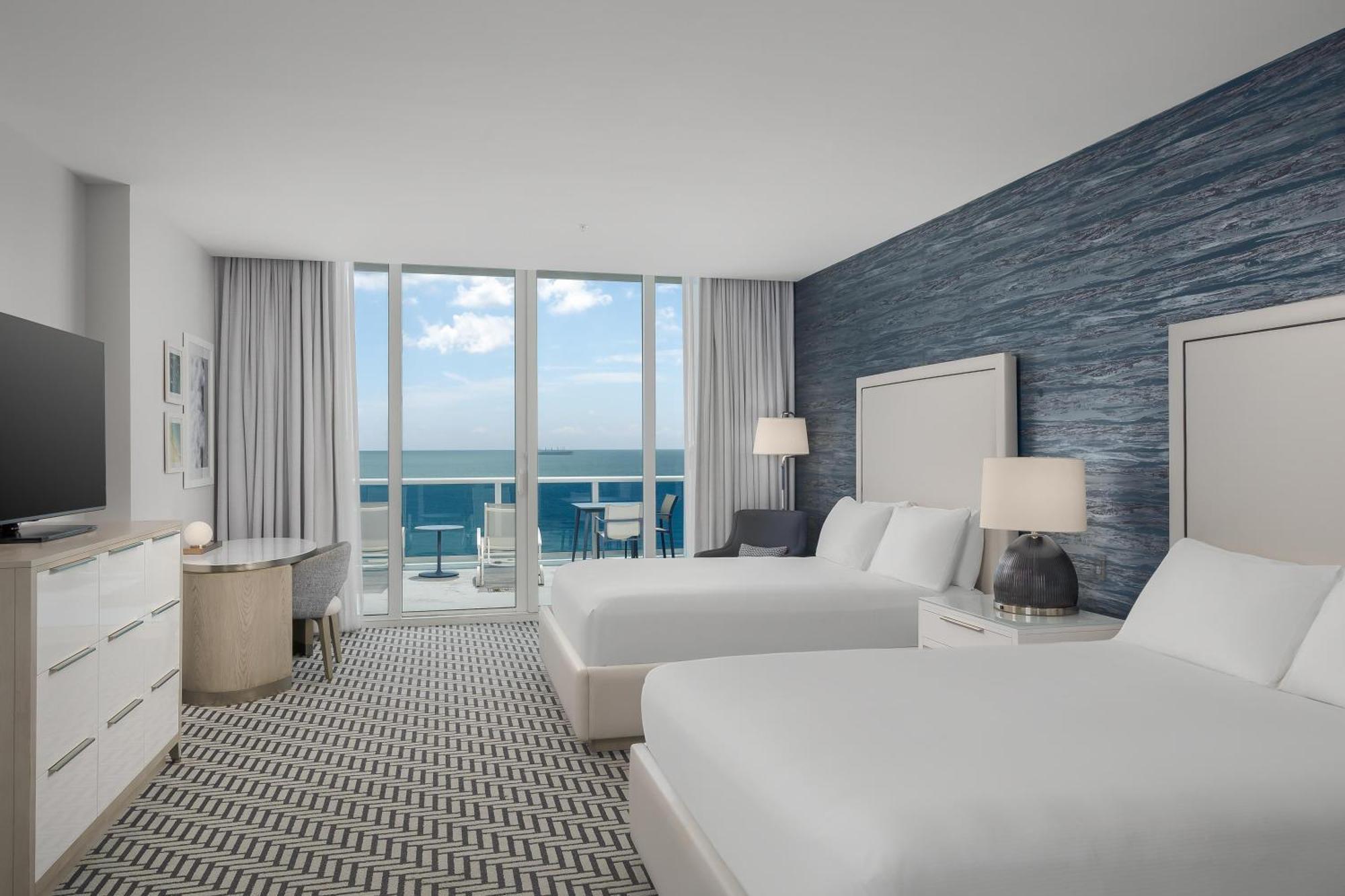 Premium Queen Room Two Queen Beds Balcony Oceanfront