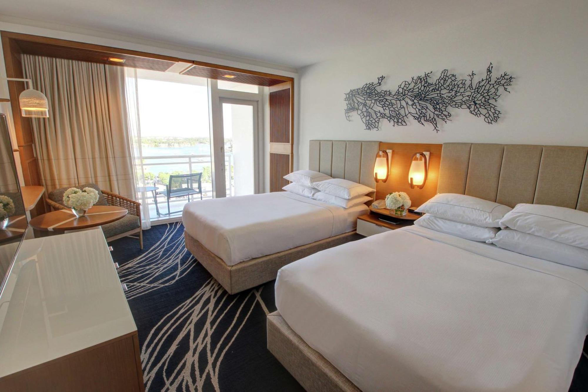 Two Double Rooms Balcony Cruise Port View